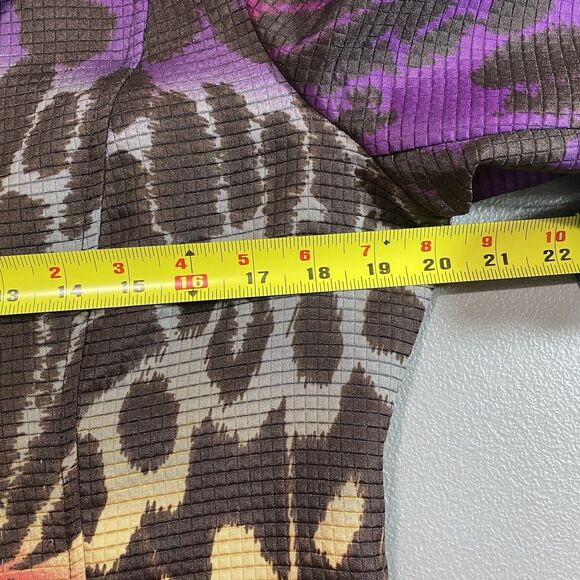 Vintage LAURA MAX Blazer 90s Abstract Artsy Bold Jacket Womens PM Petite M - Picture 5 of 10